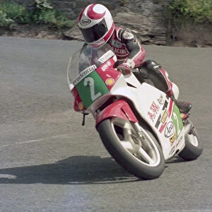 Brian Reid (Kimoco) 1986 Junior TT