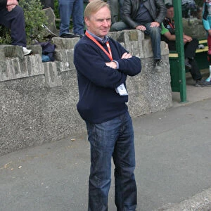 Brian Reid watches the 2010 TT Parade
