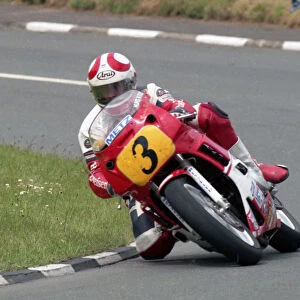 Brian Reid (Yamaha) 1990 Supersport 600 TT