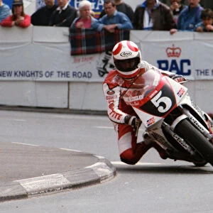 Brian Reid (Yamaha) 1992 Supersport 400 TT