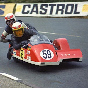Brian Rust & Alan Bedford (KGB Imp) 1974 750 Sidecar TT