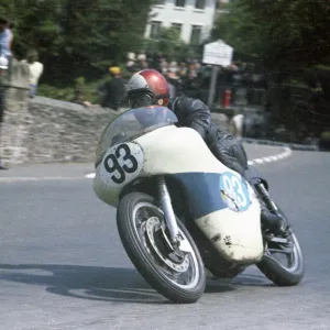 Brian Sapsford (AJS) 1967 Junior TT