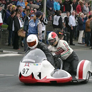 Brian Toombs & Kevin Murphy (BMW) 2010 TT Parade Lap