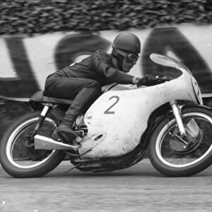 Bruce Daniels (Norton) 1959 Senior Formula One TT