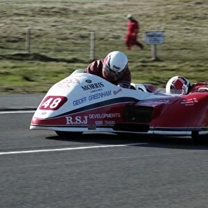 Bruce Moore & Dave Bilton (RSJ Greenham Kawasaki) 1994 Sidecar TT