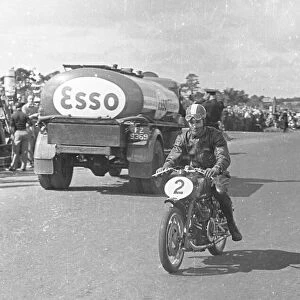 Bruno Bertacchini (Guzzi) 1949 Senior Ulster Grand Prix