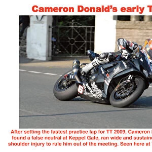 Cameron Donalds early TT exit
