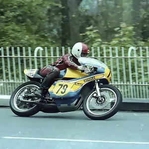 Canadian Martin Hall (Yamaha) at Braddan Bridge Canadian Martin Hall (Yamaha) at Braddan Bridge