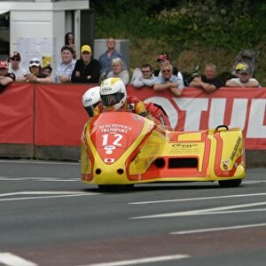 Carl Fenwick & Michael Sayers (Shelbourne) 2011 Sidecar TT