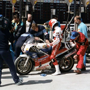 Carl Fogarty (Honda) 1989 Formula One TT