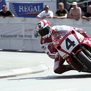 Carl Fogarty at Quarter Bridge: 1992 Senior TT