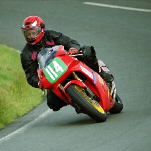Carl Hildige (Honda) 2003 Ultra Lightweight Manx Grand Prix