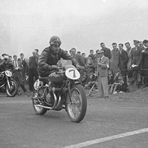 Carlo Bandirola (Gilera) 1949 Senior Ulster Grand Prix