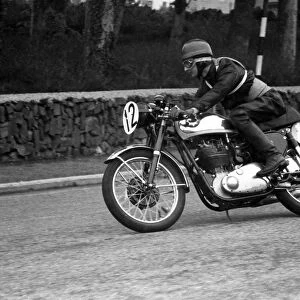 Charles McLean (BSA) 1955 Junior Clubman TT