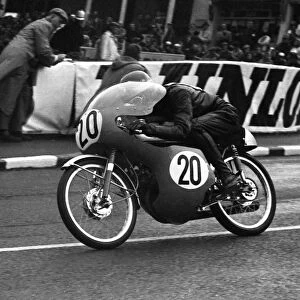 Charlie Mates (Honda) 1965 50cc TT