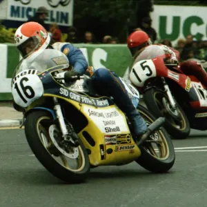 Chas Mortimer (Yamaha) and Jeff Sayle (Yamaha) 1979 Classic TT Chas Mortimer (Yamaha) and Jeff Sayle (Yamaha) 1979 Classic TT