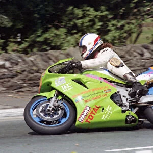 Chris Bray (CAM Kawasaki) 1996 Senior Manx Grand Prix