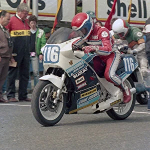 Chris Fargher (Suzuki) 1986 Production D TT