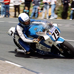 Chris Faulkner (Yamaha) 1989 Formula One TT