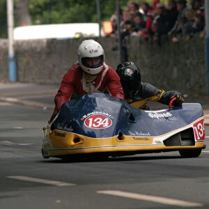 Chris Forster & Derek Portwood (Kawasaki) 2004 Classic Parade Lap