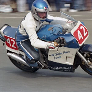 Chris Hughes (Suzuki) 1987 Newcomers Manx Grand Prix