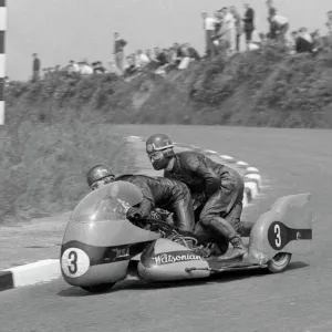 Chris Vincent & Eric Bliss (BSA) 1962 Sidecar TT