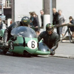 Chris Vincent & Fred Holden (BMW) 1967 Sidecar TT