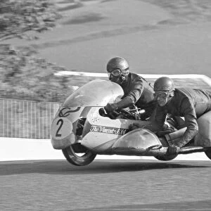 Chris Vincent & Keith Scott (BSA) 1969 750 Sidecar TT