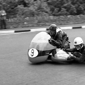 Chris Vincent & Terry Harrison (BSA) 1961 Sidecar TT