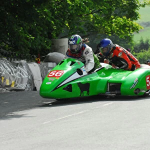 Claude Montagnier & Laurent Seyeux (Kawasaki) 2012 Sidecar TT
