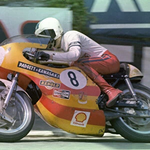 Clive Brown (Padgett Kawasaki) 1973 Formula 750 TT
