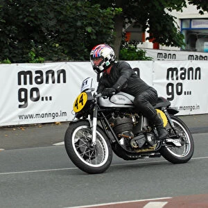 Clive Hilton (Norton) 2013 Classic TT Parade Lap