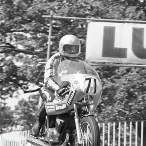 Clive Horton (Benelli) 1974 Production TT