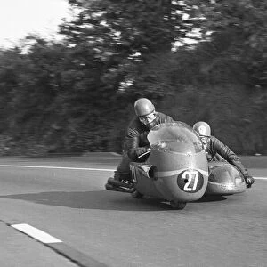 Colin Cross & R W Derry (Deross) 1965 Sidecar TT