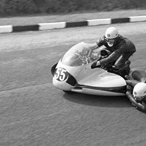 Colin Golesworthy & Peter Rutterford (Triumph) 1965 Sidecar TT