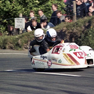 Colin Hopper & Kevin Ashworth (Armstrong) 1989 Sidecar TT