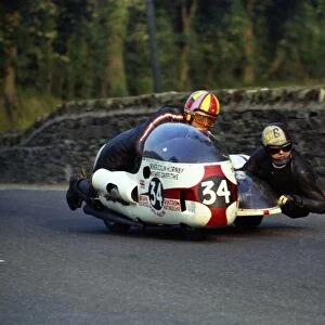 Colin Hornby & Mike Griffiths (BMW) 1971 500 Sidecar TT
