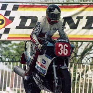 Colin Wilson (Suzuki) 1986 Production A TT