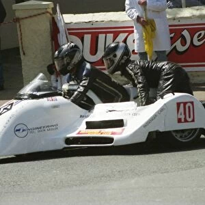 Conrad Harrison & Carl Kirwin (Yamaha) 1995 Sidecar TT