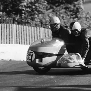 Bill Copson & Francis Higginbottom (BMW) 1968 500 Sidecar TT