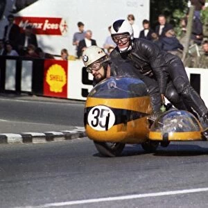 Bill Copson and Francis Higginbottom (BMW) 1968 500 Sidecar TT