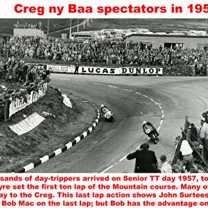 Creg ny Baa spectators in 1957