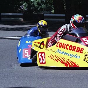 Bill Crook & Ian Gemmell (Jacobs Starfire) 2002 Sidecar TT