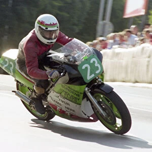 Dafydd Owen (Kawasaki) 1991 Ultra Lightweight Manx Grand Prix