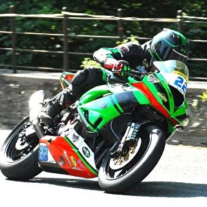 Dan Hegarty (Kawasaki) 2016 Supersport 1 TT