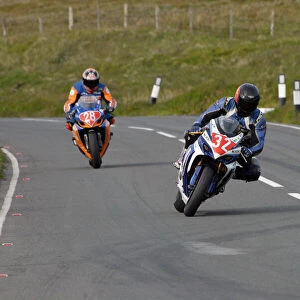 Dan Kneen (Suzuki) and Stephen Oates (Suzuki) 2009 Superstock TT