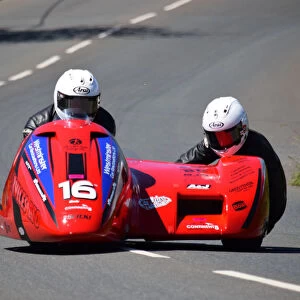 Darren Hope & Lenny Bumfrey (Suzuki) 2019 Sidecar TT