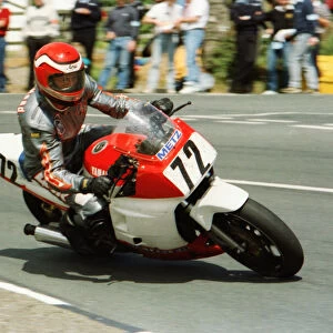 Dave Broadhead (Yamaha) 1989 Formula One TT