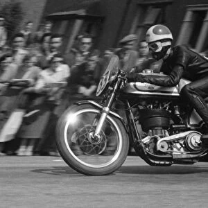 Dave Chadwick (Norton) 1955 Senior TT