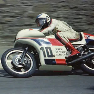 Dave Croxford (John Player Norton) 1974 Formula 750 TT